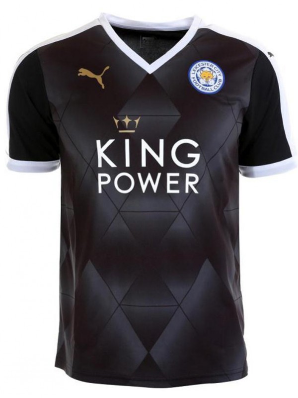 Leicester city maillot rétro extérieur uniforme de football pour hommes deuxième kit de football de sport pour hommes 2015-2016