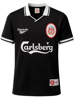 Liverpool maillot extérieur homme style rétro tenue 1996-1997