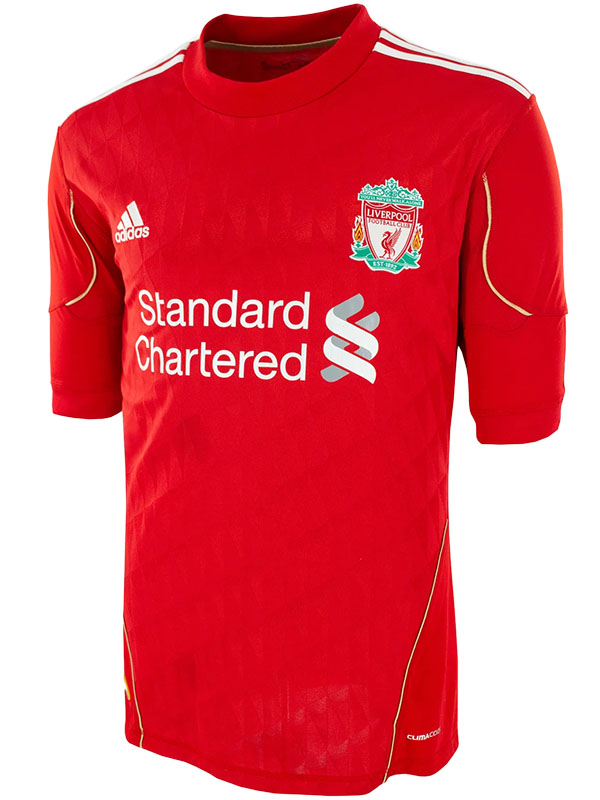 Liverpool domicile maillot rétro uniforme de football premier kit de football pour hommes haut de sport chemise 2010-2011