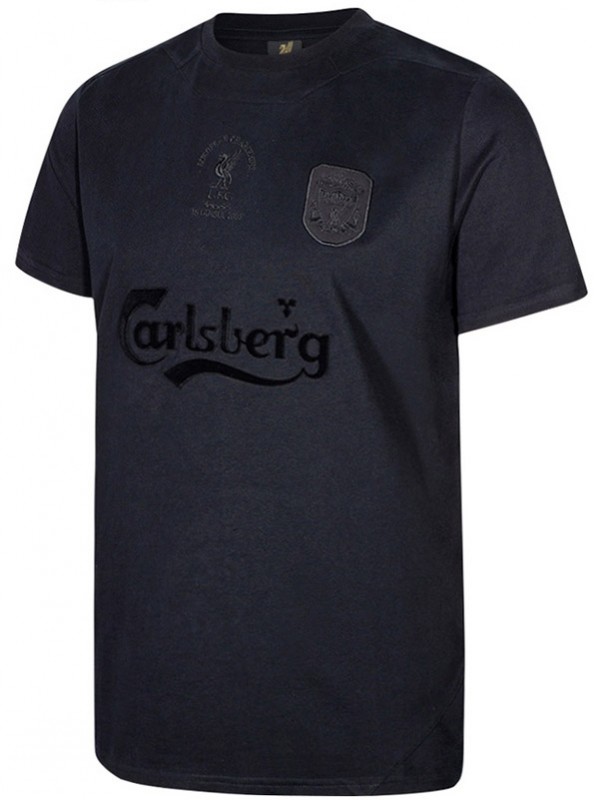 Liverpool maillot de football spécial pour adulte uniforme de football noir pour homme haut de sport 2025-2026