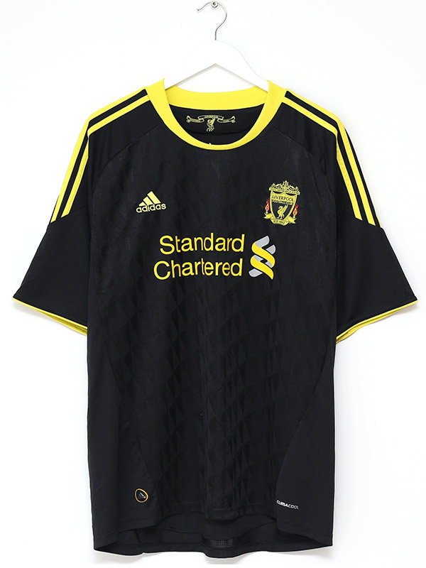 Liverpool troisième maillot rétro football vintage uniforme hommes 3ème kit de football de sport haut chemise 2010-2021