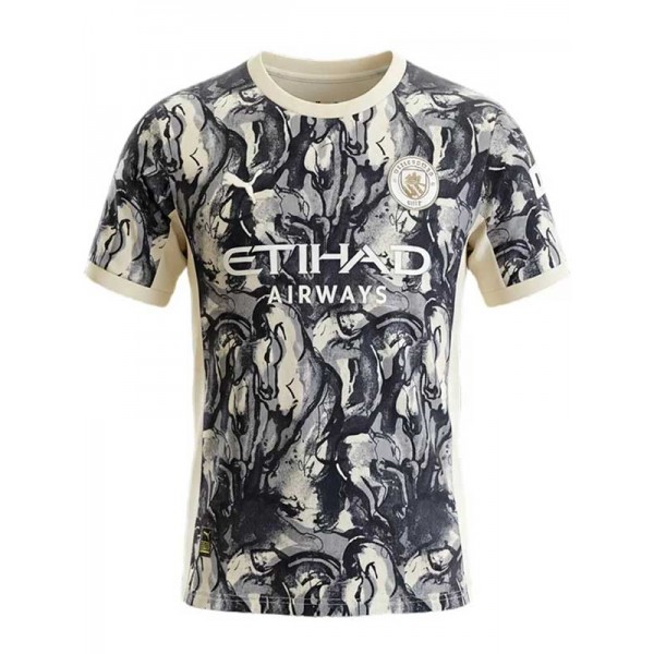 Manchester city maillot l'année cheval tenue adulte homme chemise 2025-2026
