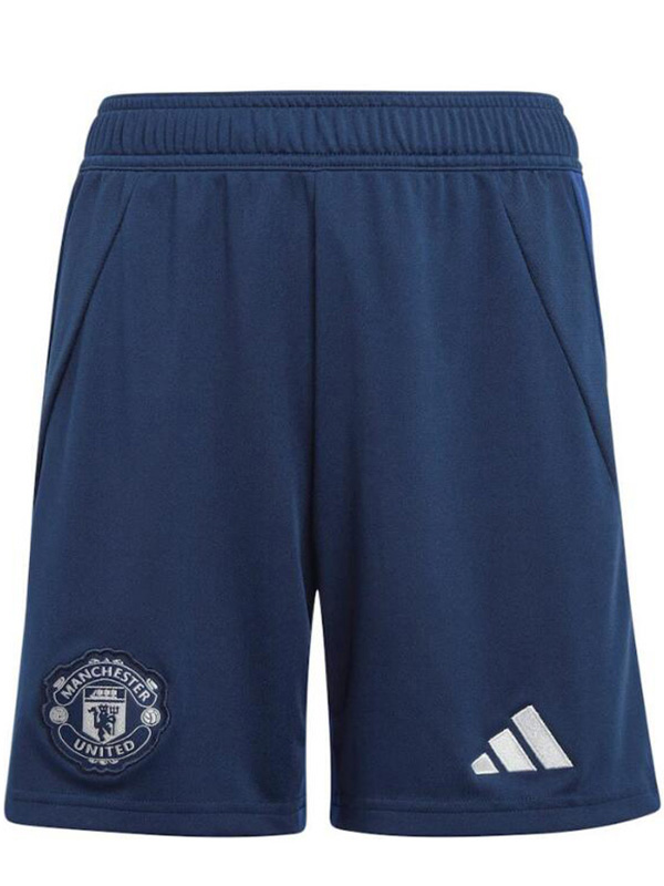 Manchester united maillot extérieur short homme deuxième tenue de sport de football uniforme maillot de football pantalon 2024-2025