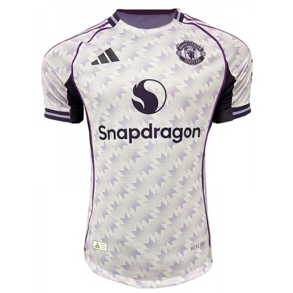 Manchester united maillot extérieur uniforme de football pour hommes deuxième tenue de sport kit de football haut chemise 2025-2026