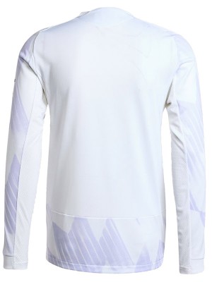 Manchester united maillot de football à manches longues extérieur uniforme de football pour hommes deuxième kit de football de sport haut chemise 2025-2026