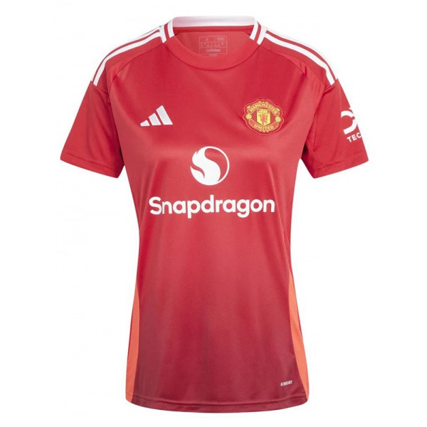 Manchester united maillot domicile femme premier uniforme de football féminin kit de football sportif hauts chemise 2024-2025