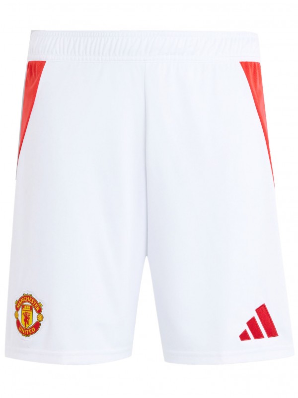 Manchester united maillot domicile short homme premier football vêtements de sport uniforme maillot de football pantalon 2024-2025