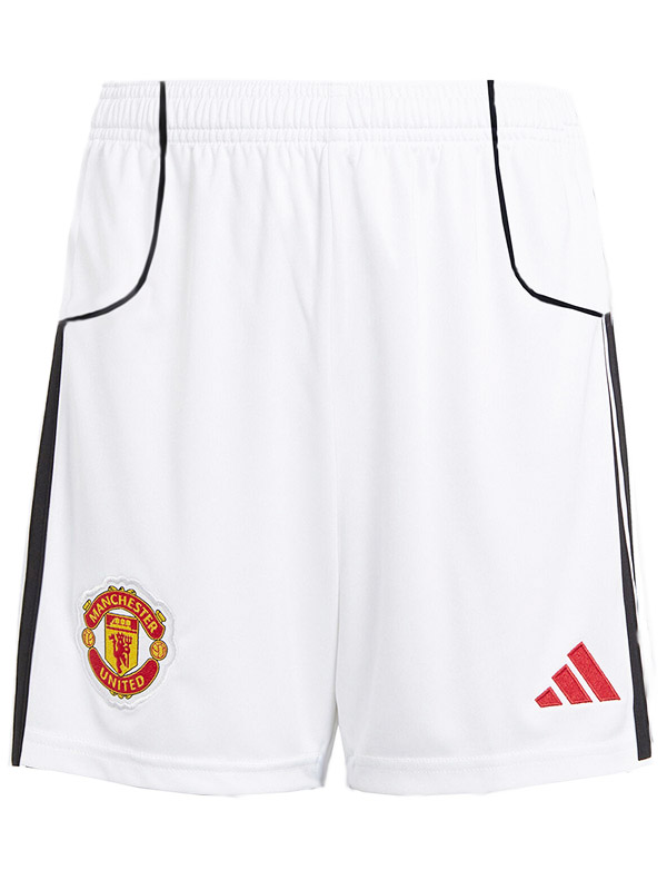 Manchester united maillot domicile short tenue de sport de football pour homme maillot et pantalon de football 2025-2026