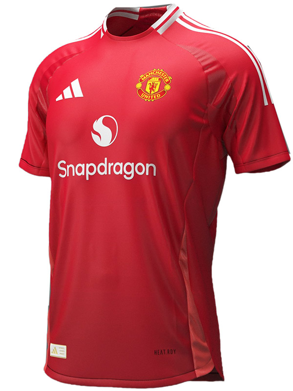 Manchester United domicile maillot uniforme de football premier vêtement de sport pour homme kit de football haut-shirt 2024-2025