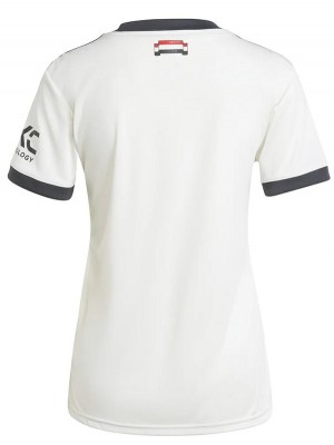 Manchester United troisième maillot féminin 3ème uniforme de football pour femmes vêtements de sport pour dames hauts de football chemise de sport 2024-2025