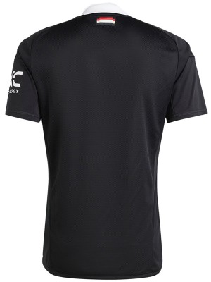 Manchester united maillot de gardien de but de troisième uniforme de football pour hommes noir kit de football de sport haut chemise 2024-2025