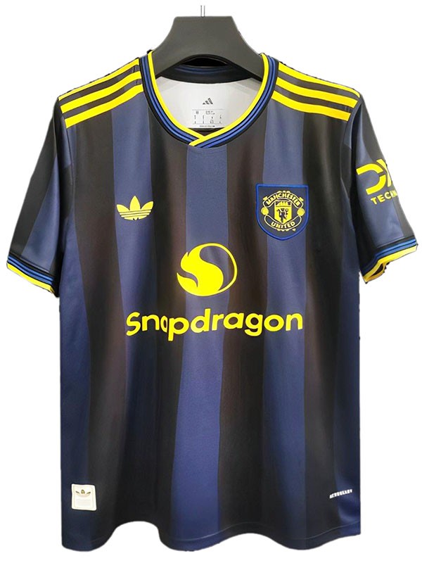 Manchester united troisième maillot uniforme de football adulte hommes 3ème kit de football hauts chemise de sport 2025-2026