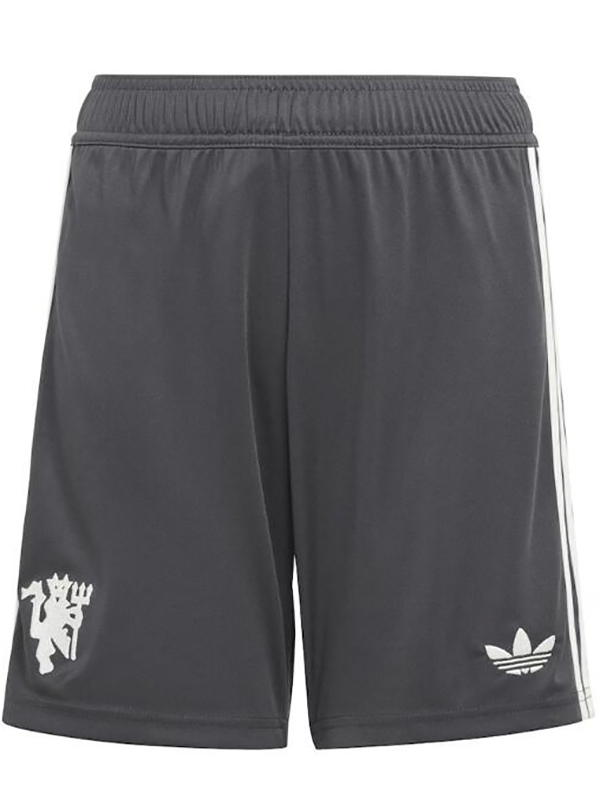 Manchester united troisième maillot short homme 3ème football vêtements de sport uniforme maillot de football pantalon 2024-2025