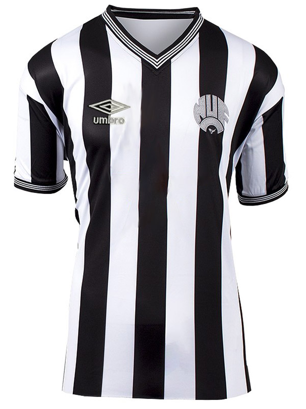 Newcastle united maillot rétro domicile uniforme de football Premiers vêtements de sport pour hommes maillot de sport 1983-1984