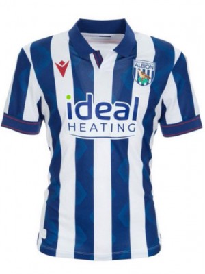 West Bromwich albion pour hommes  maillot de football deuxième kit de football sportif haut 2024-2025