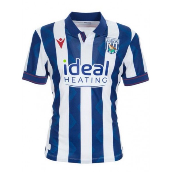 West Bromwich albion pour hommes  maillot de football deuxième kit de football sportif haut 2024-2025
