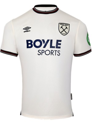 West ham united maillot extérieur de football pour adulte tenue de sport pour homme haut de football 2025-2026