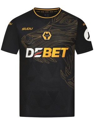 Wolverhampton Wanderers maillot extérieur uniforme de football pour hommes deuxième tenue de sport kit de football haut chemise 2024-2025