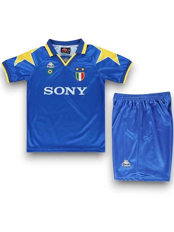 Juventus away kids kit children retro jersey 1995-1996
