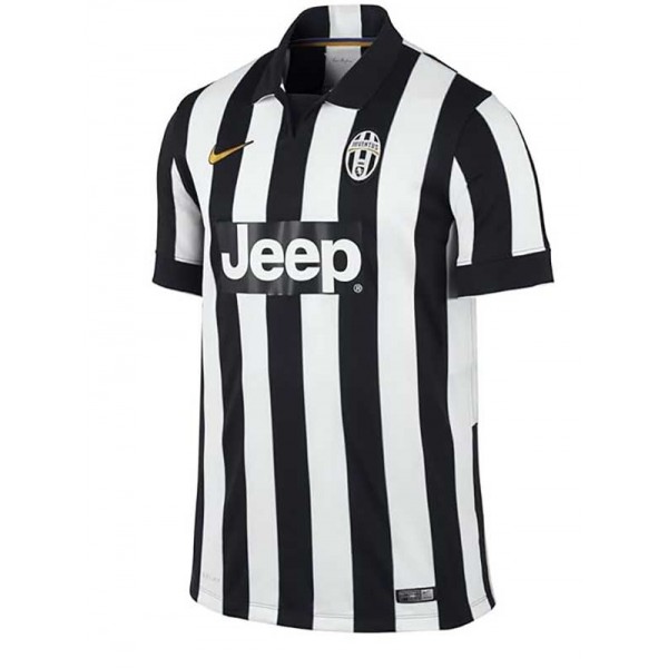 Juventus home jersey mens first retro shirt 2014-1015