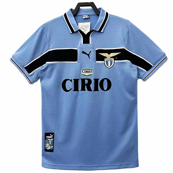 Lazio home retro jersey mens soccer shirt 1998-1999