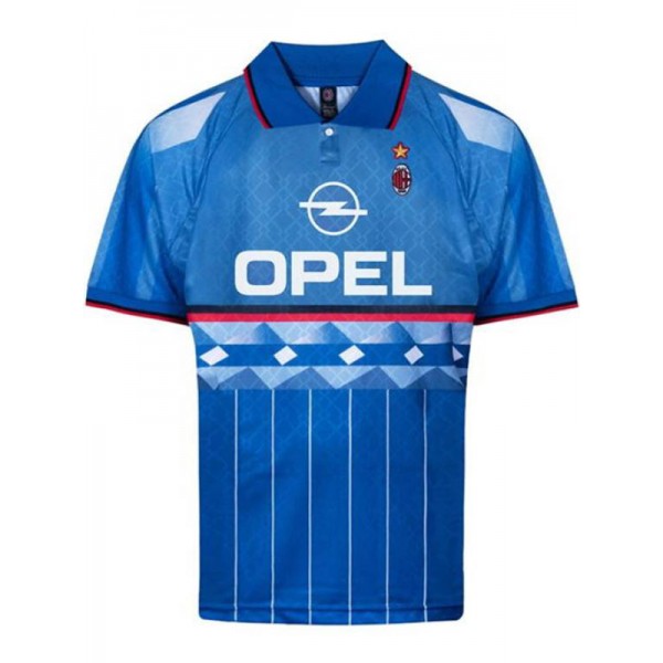 AC milan maillot extérieur uniforme rétro homme 1995-1996