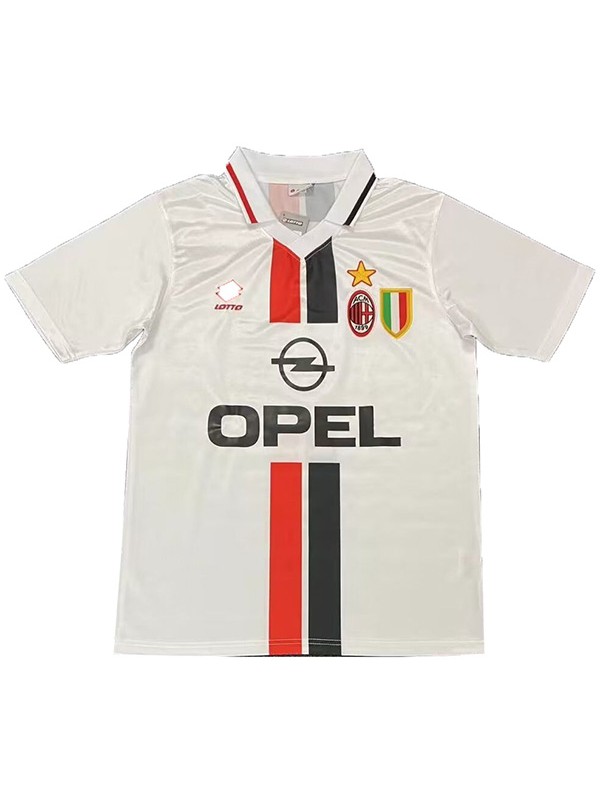 AC milan extérieur maillot rétro champion deuxième uniforme de football maillot de football pour hommes 1995-1997