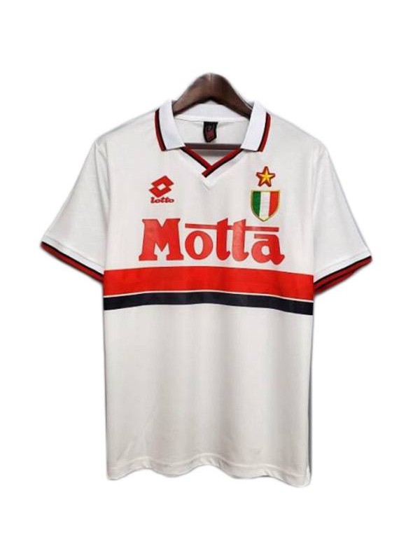 AC milan away retro soccer jersey maillot match men's second sportwear football shirt 1993-1994