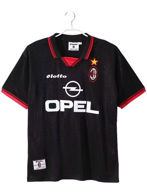 AC milan maillot rétro 4e édition uniforme de football vintage maillot de football 4e édition sportswear homme 1997-1998