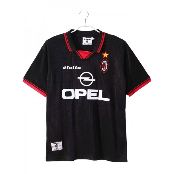 AC milan maillot rétro 4e édition uniforme de football vintage maillot de football 4e édition sportswear homme 1997-1998