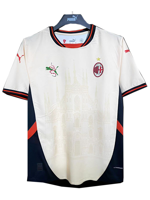 AC milan GUC maillot spécial blanc adulte uniforme de football homme kit de football tops chemise de sport 2025-2026