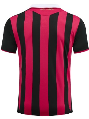 AC Milan domicile maillot rétro uniforme de football premier kit de football de sport pour hommes chemise haute 2009-2010