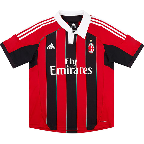 AC milan vintage domicile maillot de football vêtements hommes premier sport football maillot d'équipe haut 1988 - 1989 