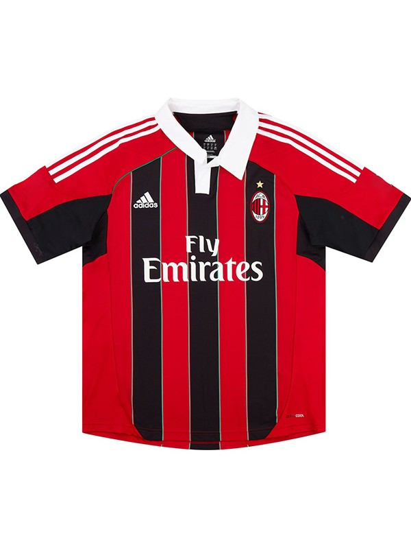 AC milan vintage domicile maillot de football vêtements hommes premier sport football maillot d'équipe haut 1988 - 1989 