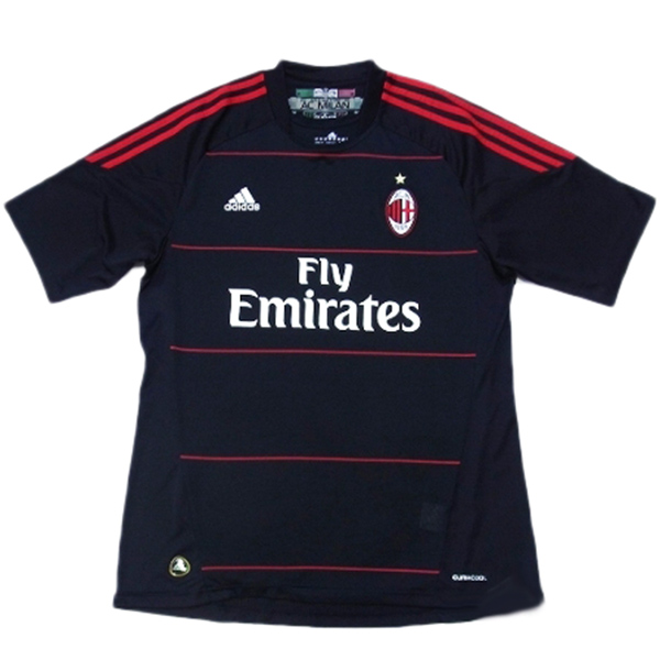 AC milan troisième maillot rétro 3e kits de football uniforme de football pour hommes en tête chemise de sport 2010-2011