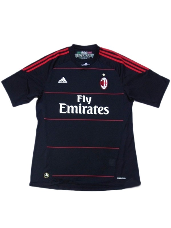 AC milan troisième maillot rétro 3e kits de football uniforme de football pour hommes en tête chemise de sport 2010-2011