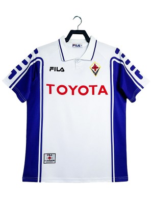 ACF Fiorentina maillot rétro extérieur uniforme de football vintage pour hommes deuxième tenue de sport haut 1999-2000