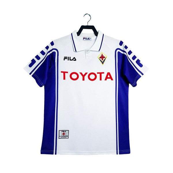 ACF Fiorentina maillot rétro extérieur uniforme de football vintage pour hommes deuxième tenue de sport haut 1999-2000