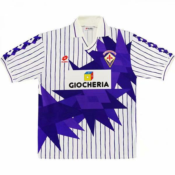 ACF Fiorentina extérieur maillot de football rétro maillot match deuxième maillot de football sportswear homme 1991-1992