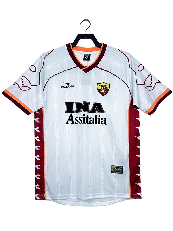 AS roma maillot extérieur rétro homme 1999-2000