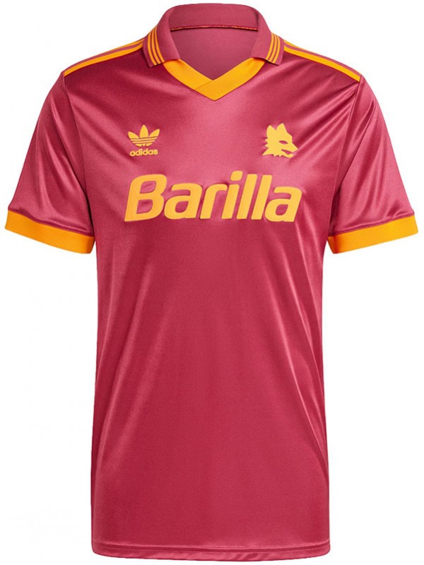 AS roma ramener le maillot rétro uniforme de football pour hommes premier maillot de football de sport 1993-1994