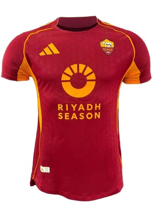 AS roma maillot domicile uniforme de football adulte maillot de football homme 2025-2026