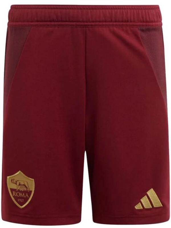 AS roma maillot domicile short homme premier football vêtements de sport uniforme maillot de football pantalon 2024-2025