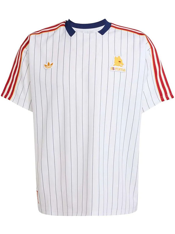 AS roma maillot iconique uniforme blanc adulte homme 2025-2026