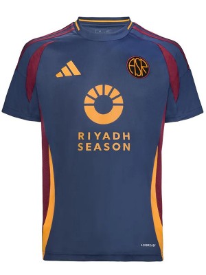 AS roma troisième maillot de football uniforme hommes 3ème kit de football de sport haut chemise 2024-2025