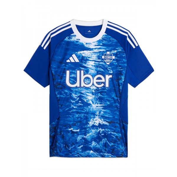 Como 1907 maillot de football pour adulte uniforme de football pour hommes premier kit de football hauts vêtements de sport chemise 2025-2026