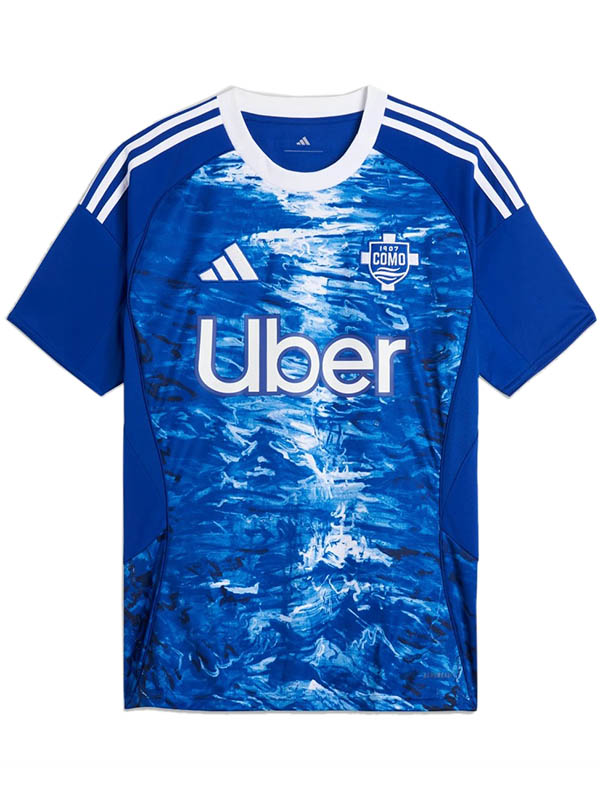 Como 1907 maillot de football pour adulte uniforme de football pour hommes premier kit de football hauts vêtements de sport chemise 2025-2026