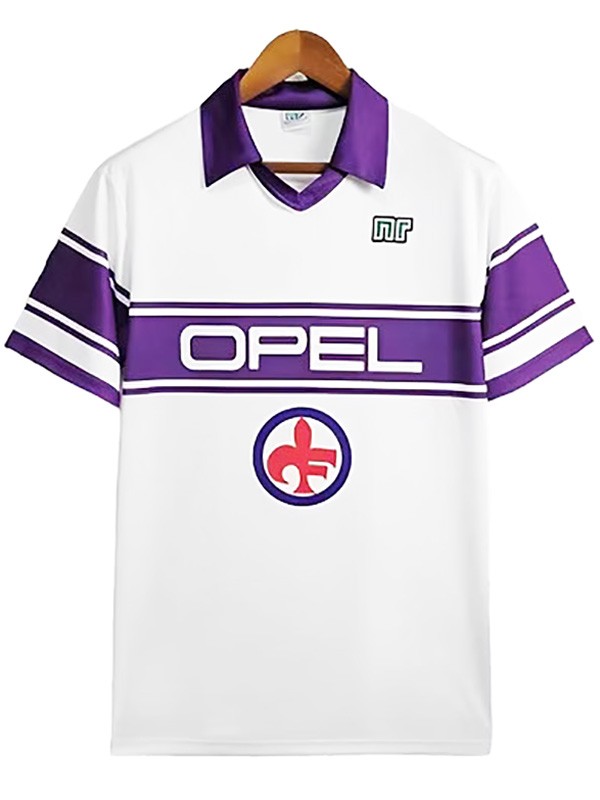 Fiorentina maillot rétro extérieur de la uniforme de football vintage pour hommes deuxième maillot de football de sport 1984-1985