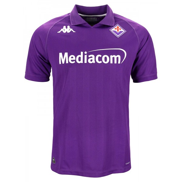 Fiorentina maillot domicile uniforme de football adulte kit de vêtements de sport pour hommes haut de football chemise 2024-2025