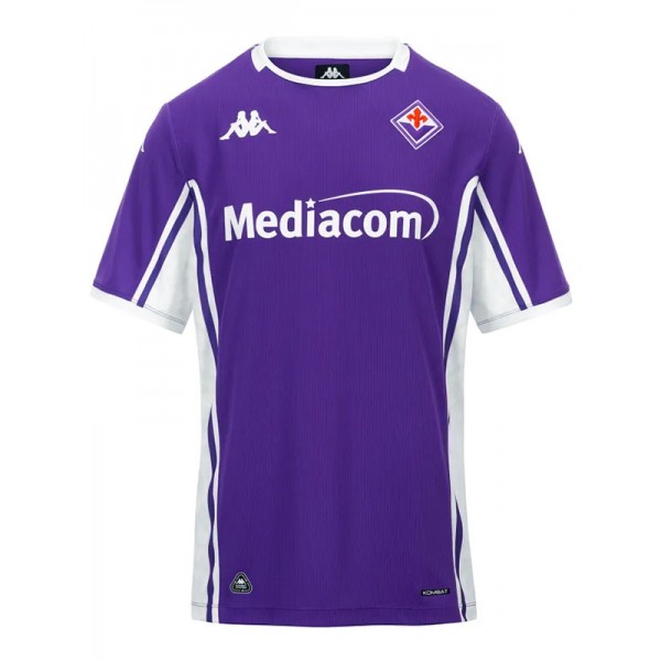 Fiorentina maillot domicile de football pour adulte uniforme de football pour homme première tenue de sport haut 2025-2026